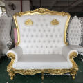 wholesale white wedding wooden throne chair